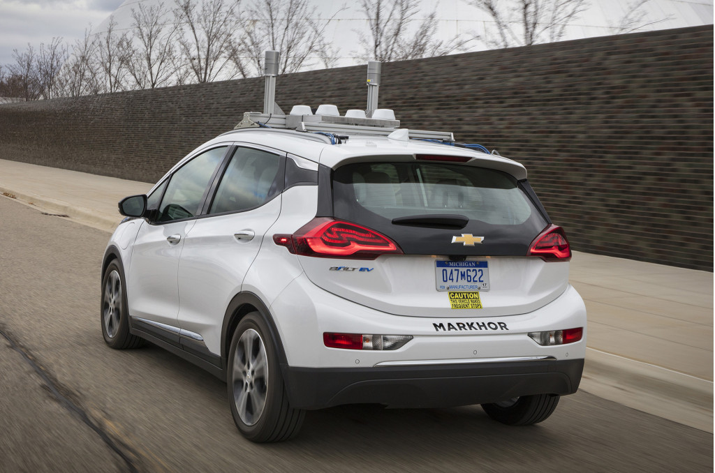 Chevrolet Cruise AV self-driving car Chevrolet Cruise AV self-driving car
