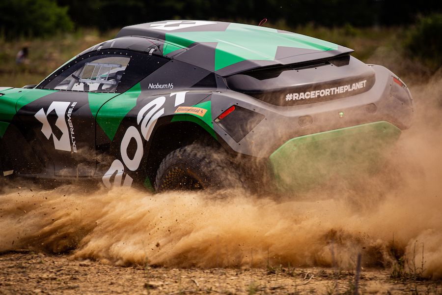 Extreme E electric racing SUV