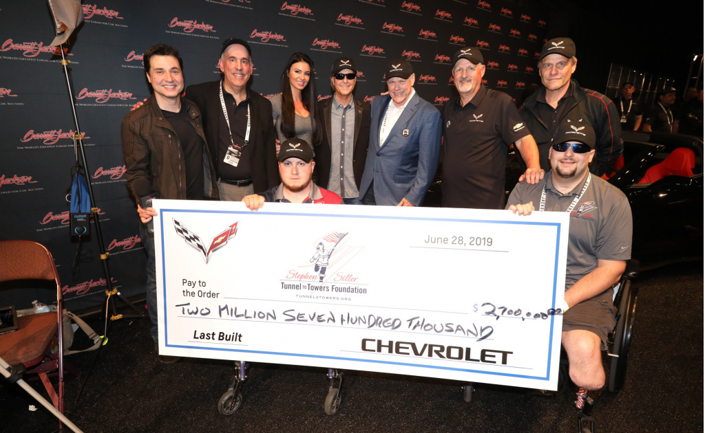 Final C7 Chevrolet Corvette sells at charity auction for $2.7 million Final C7 Chevrolet Corvette sells at charity auction for $2.7 million