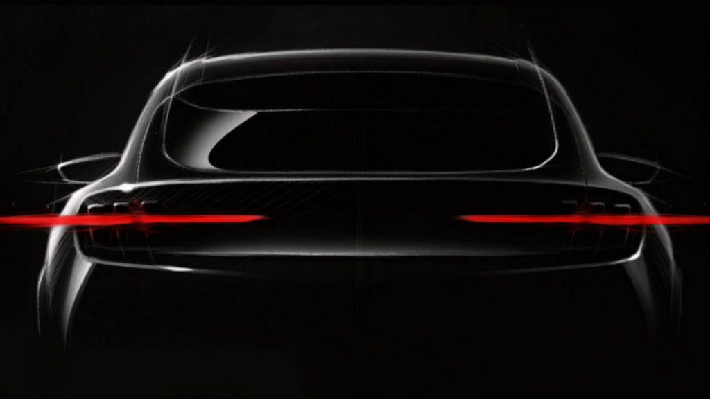 Ford crossover EV teaser photo