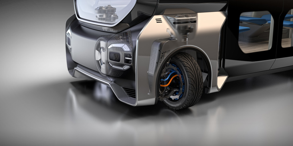 Protean Electric 360-degree steering and suspension