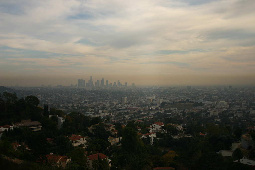 Smog over Los Angeles, courtesy Flickr user steven-buss