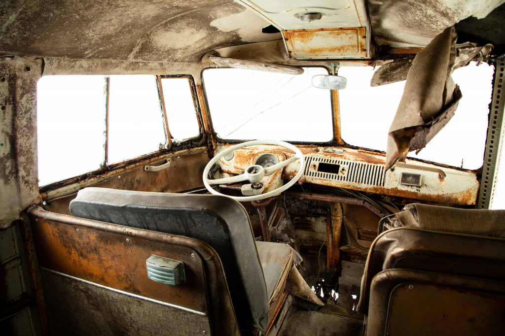 1966 Volkswagen Deluxe microbus formerly owned and used during the Civil Rights Movement by Esau and