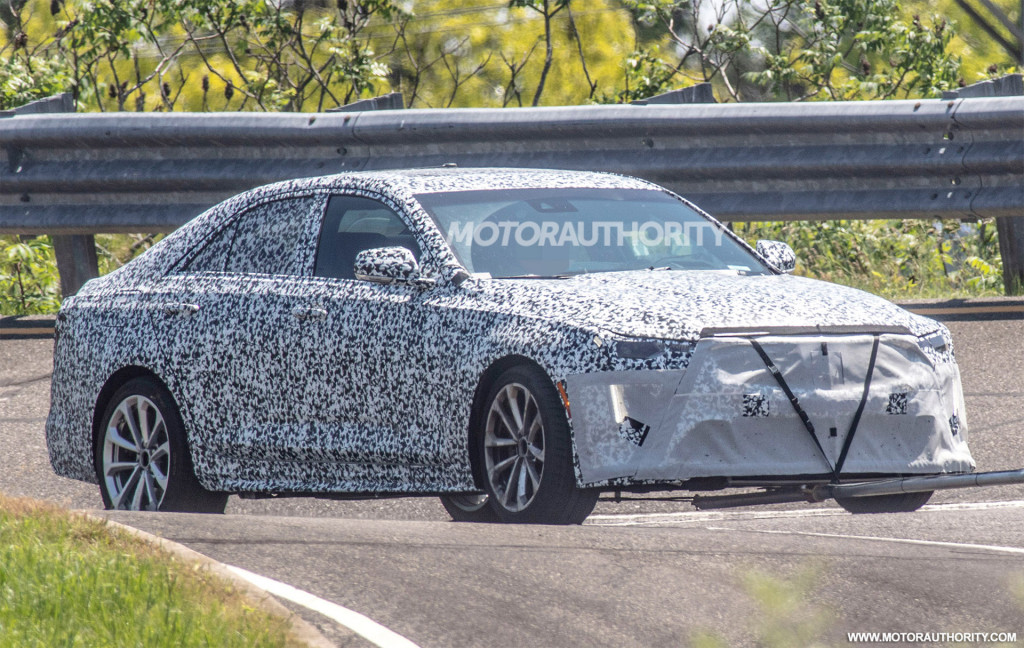 2020 Cadillac CT4-V plus spy shots - Image via S. Baldauf/SB-Medien 2020 Cadillac CT4-V plus spy shots - Image via S. Baldauf/SB-Medien