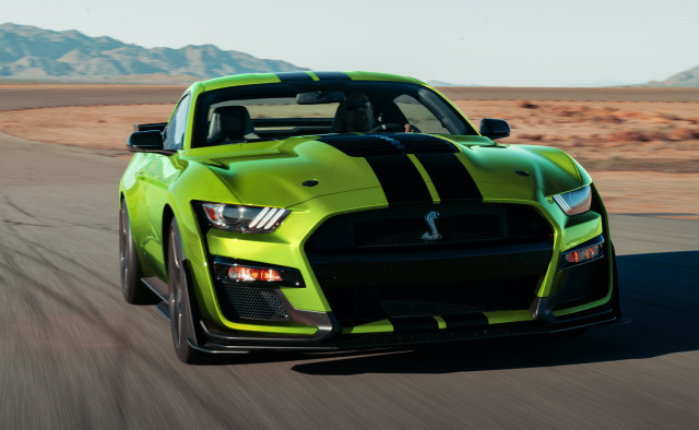 2020 Ford Mustang Shelby GT500 in Grabber Lime