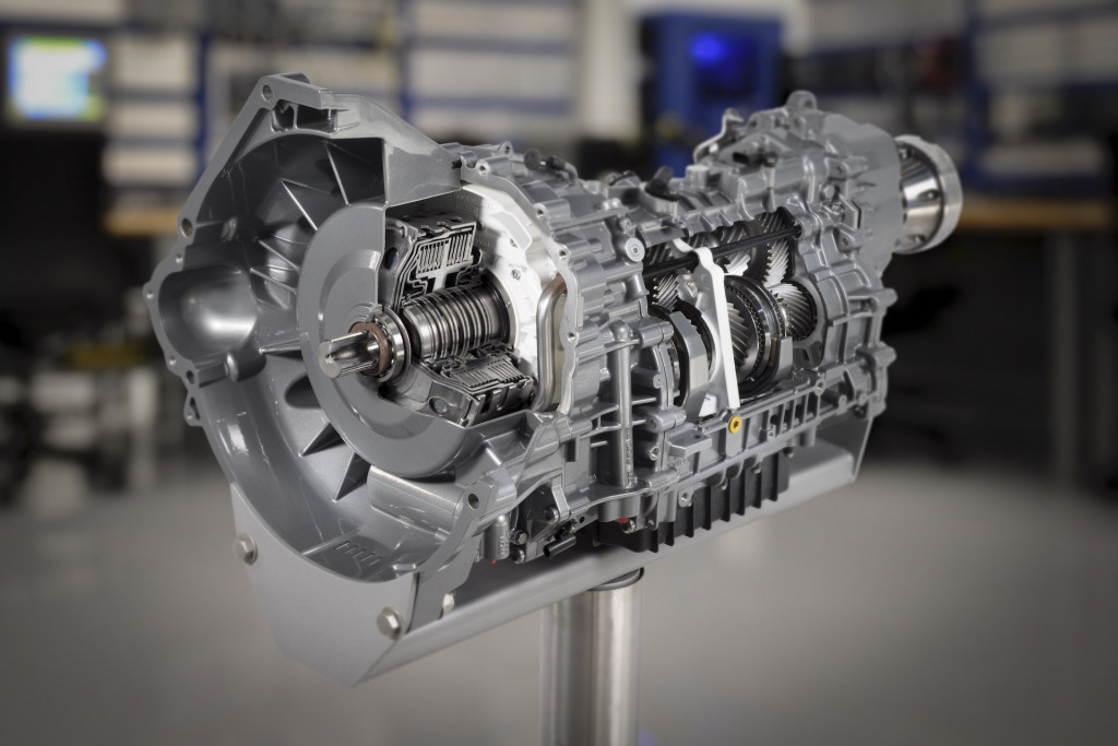 2020 Ford Mustang Shelby GT500's 7-speed dual-clutch transmission 2020 Ford Mustang Shelby GT500's 7-speed dual-clutch transmission