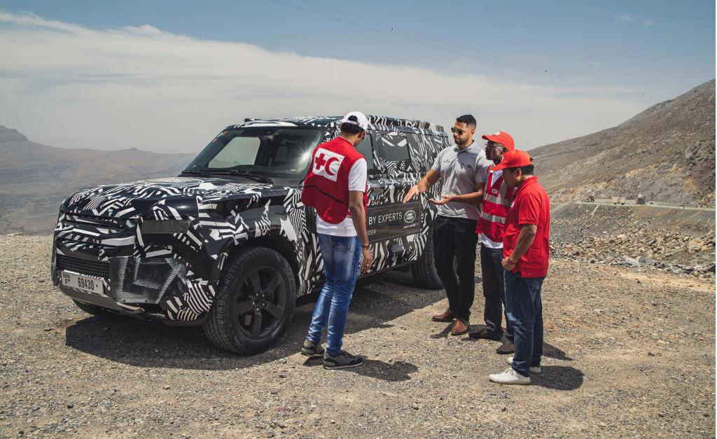2020 Land Rover Defender tested with International Federation of Red Cross 2020 Land Rover Defender tested with International Federation of Red Cross