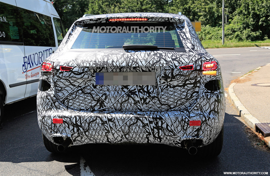 2021 Mercedes-AMG GLA45 spy shots - Photo credit: S. Baldauf/SB-Medien