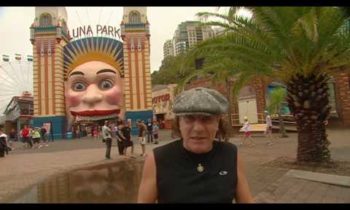 AC/DC's Brian Johnson Rocks Around Sydney in a Roller