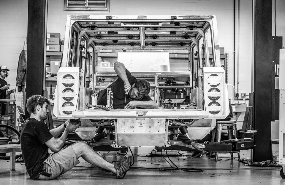 Bollinger motors preparing B1 and B2 prototypes - August 2019 Bollinger motors preparing B1 and B2 prototypes - August 2019