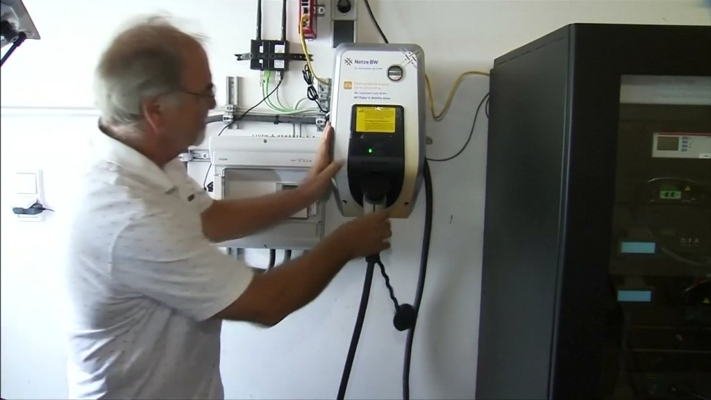 Netze BW smart charging trial  -  screencap from Reuters