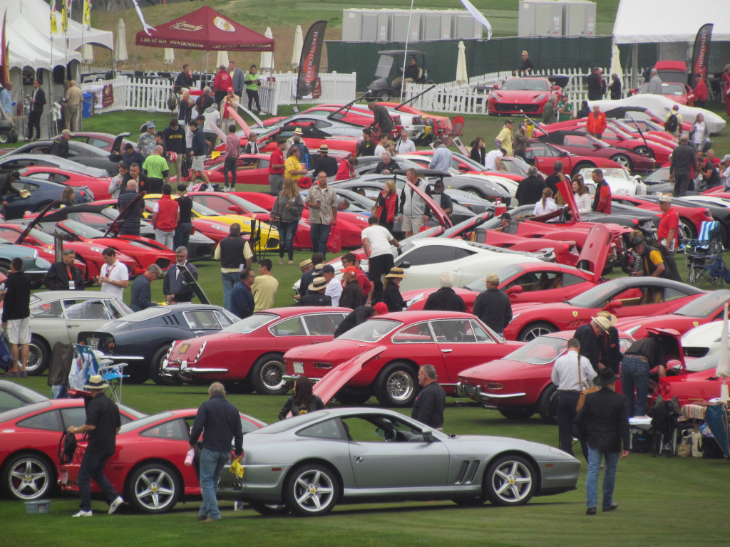 Not all Italian cars are red, just most of them that are shown at Concorso Italiano | Larry Edsall p