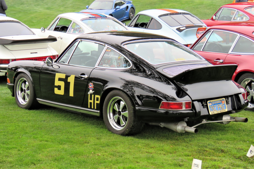Porsches on display at the Werks Reunion | Bob Golfen photo