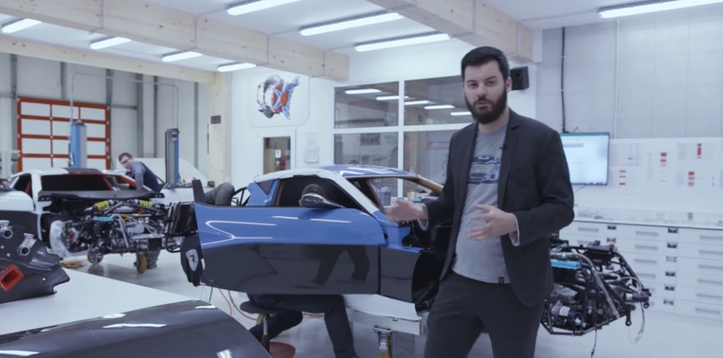 Rimac production facility tour Rimac production facility tour
