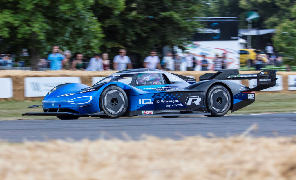 Volkswagen ID R at the 2019 Goodwood Festival of Speed