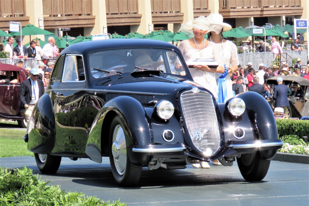 Winning Best of Show at Pebble Beach in 2018 was this 1937 Alfa Romeo 8C 2900B Touring Berlinetta | 