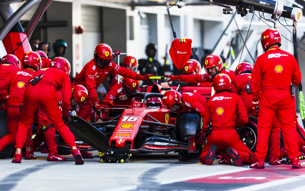 Ferrari at the 2019 Formula One Russian Grand Prix Ferrari at the 2019 Formula One Russian Grand Prix