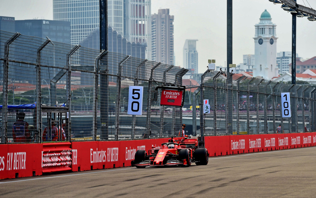 Ferrari at the 2019 Formula One Singapore Grand Prix