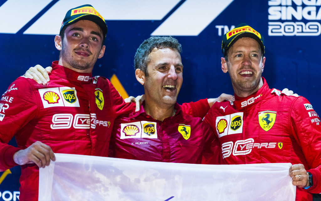 Ferrari at the 2019 Formula One Singapore Grand Prix