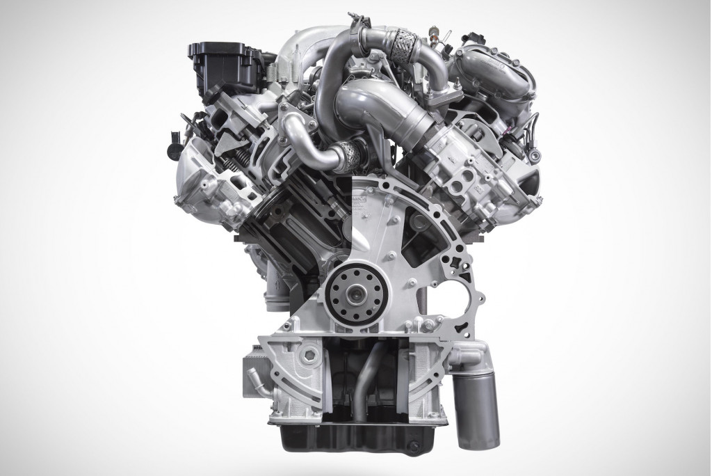 Ford's 6.7-liter V-8 Power Stroke diesel