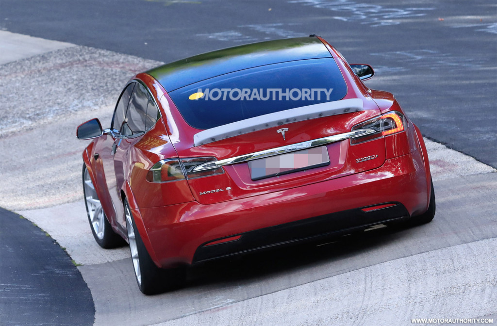 Tesla Model S Plaid spy shots - Photo credit: S. Baldauf/SB-Medien