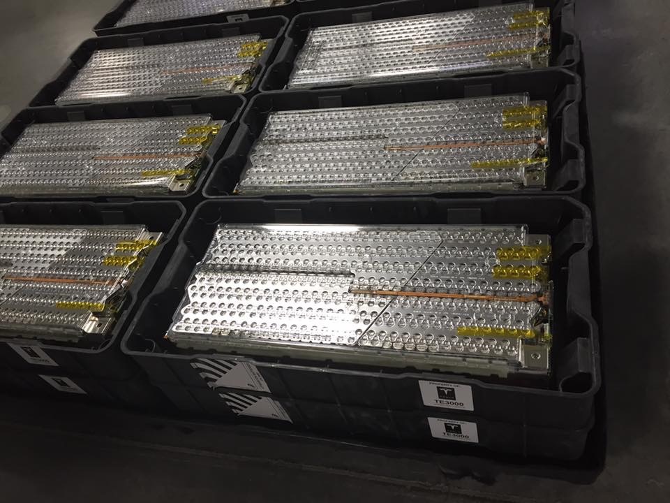 Tour of Tesla battery gigafactory for invited owners, Reno, Nevada, July 2016