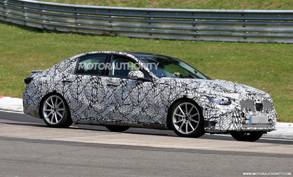 2021 Mercedes-Benz C-Class spy shots - Photo credit: S. Baldauf/SB-Medien