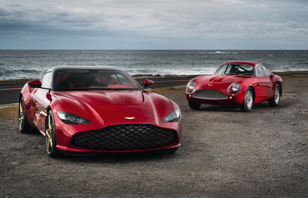 Aston Martin DBS GT Zagato and DB4 GT Zagato continuation car
