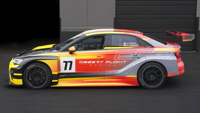 Desert Flight Racing RS 3 livery by Michael Santoro