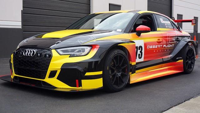 Desert Flight Racing RS 3 livery by Michael Santoro