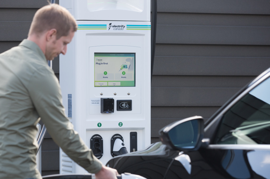 Electrify Canada fast charging