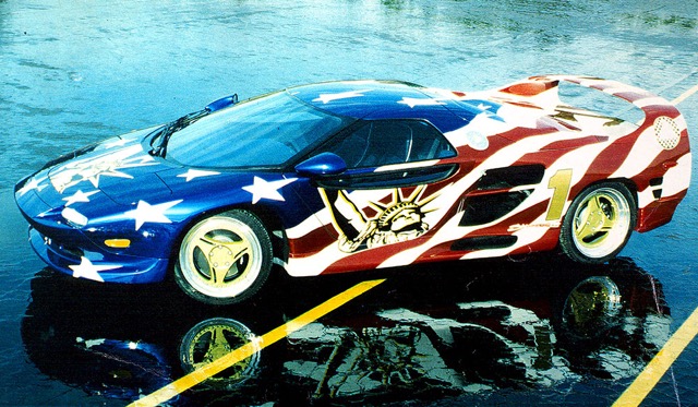 Vector M12 Flag Car