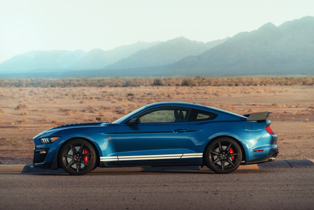 2020 Ford Mustang Shelby GT500 media drive, Las Vegas, October, 2019