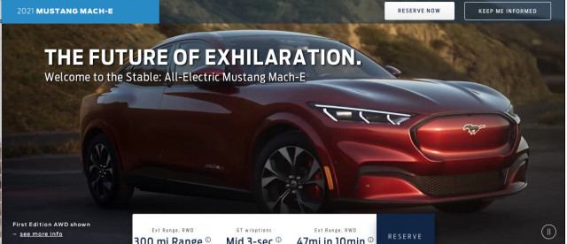 2021 Ford Mustang Mach-E leak