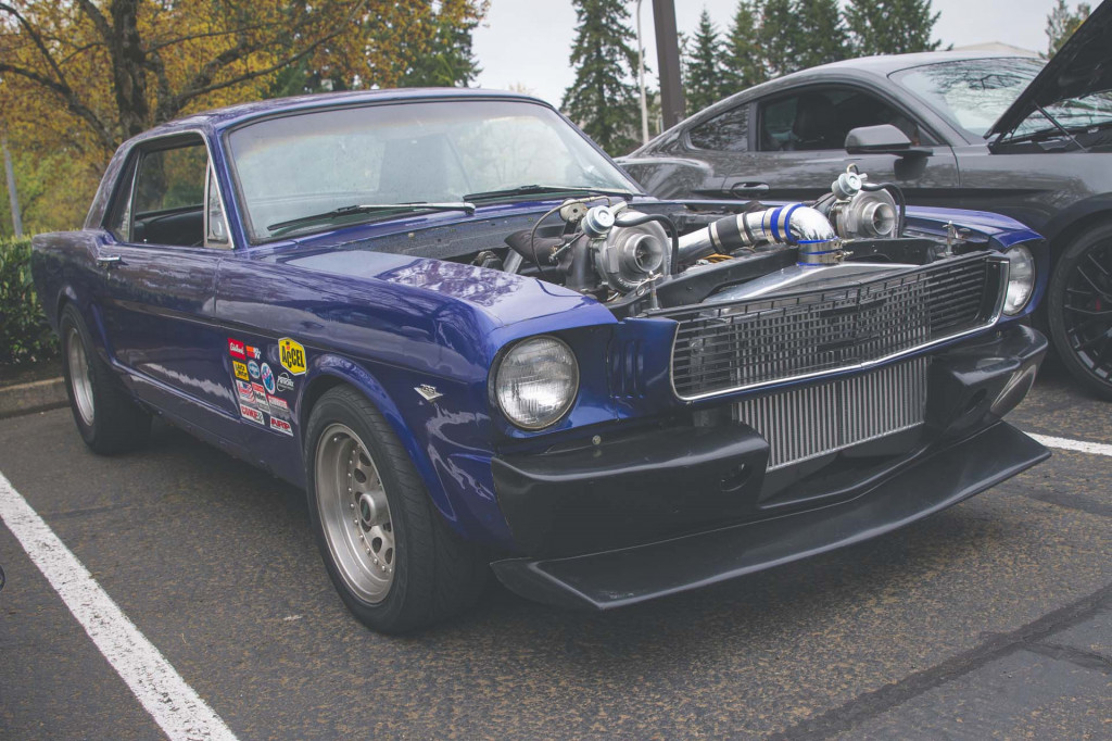 Trevor Simons' 1966 Ford Mustang twin-turbo build