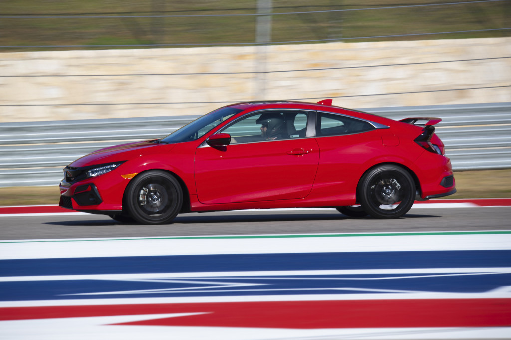 2020 Honda Civic Si media drive, Circuit of the Americas, November, 2019