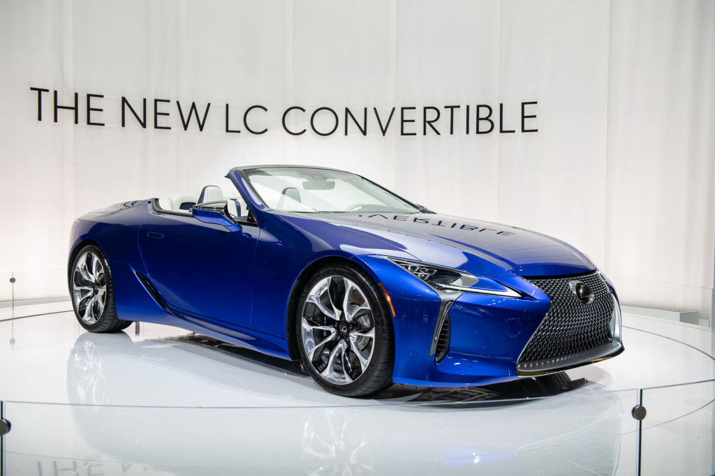 2021 Lexus LC Convertible, 2019 LA Auto Show 2021 Lexus LC Convertible, 2019 LA Auto Show