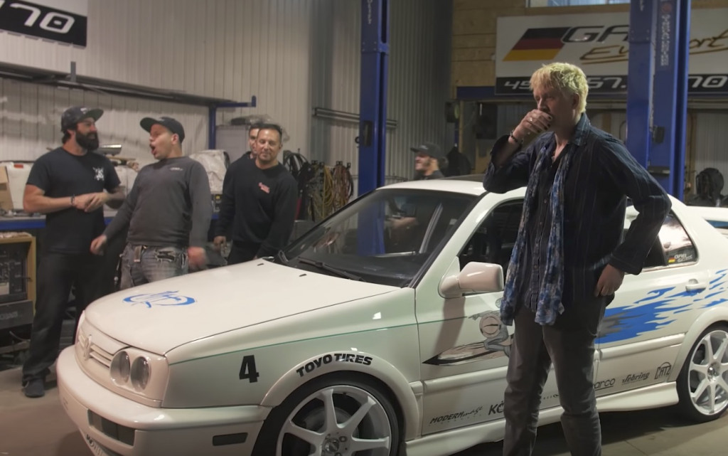 Jesse reunited with Volkswagen Jetta from 