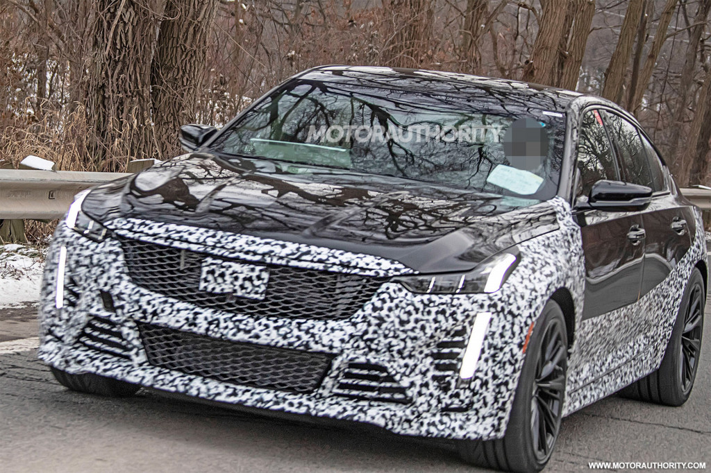 2021 Cadillac CT5-V Blackwing spy shots - Photo credit: S. Baldauf/SB-Medien 2021 Cadillac CT5-V Blackwing spy shots - Photo credit: S. Baldauf/SB-Medien