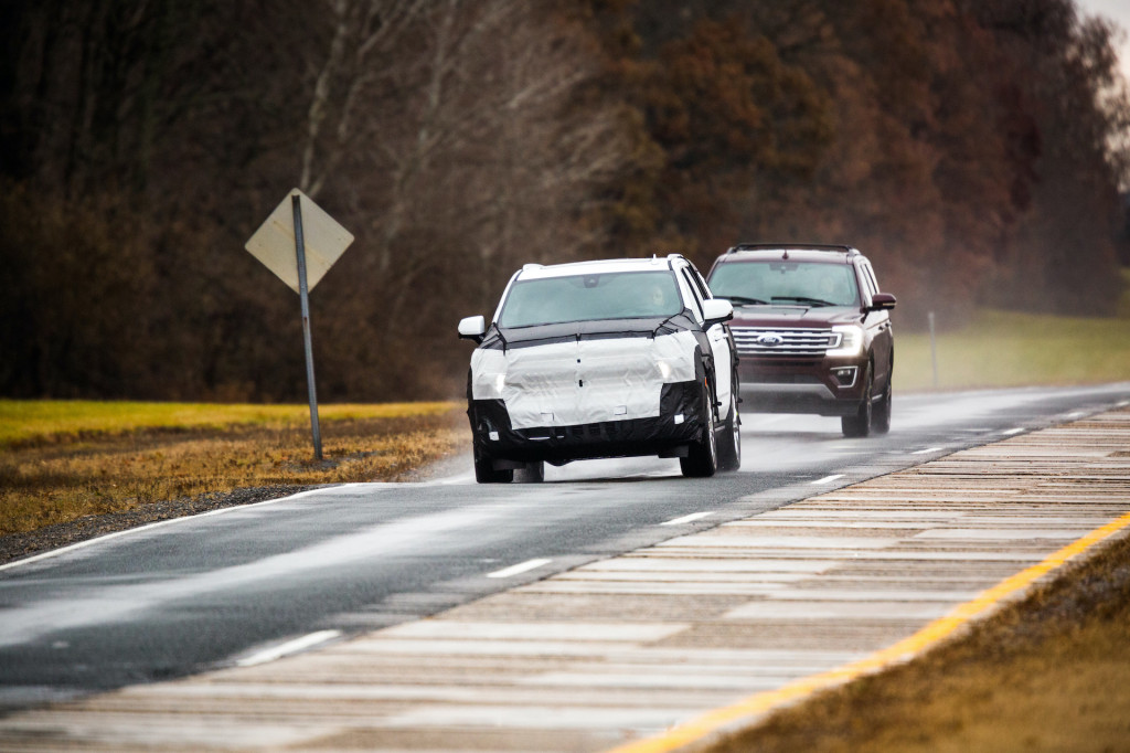 2021 Chevrolet Tahoe and Ford Expedition, GM's Milford Proving Grounds 2021 Chevrolet Tahoe and Ford Expedition, GM's Milford Proving Grounds