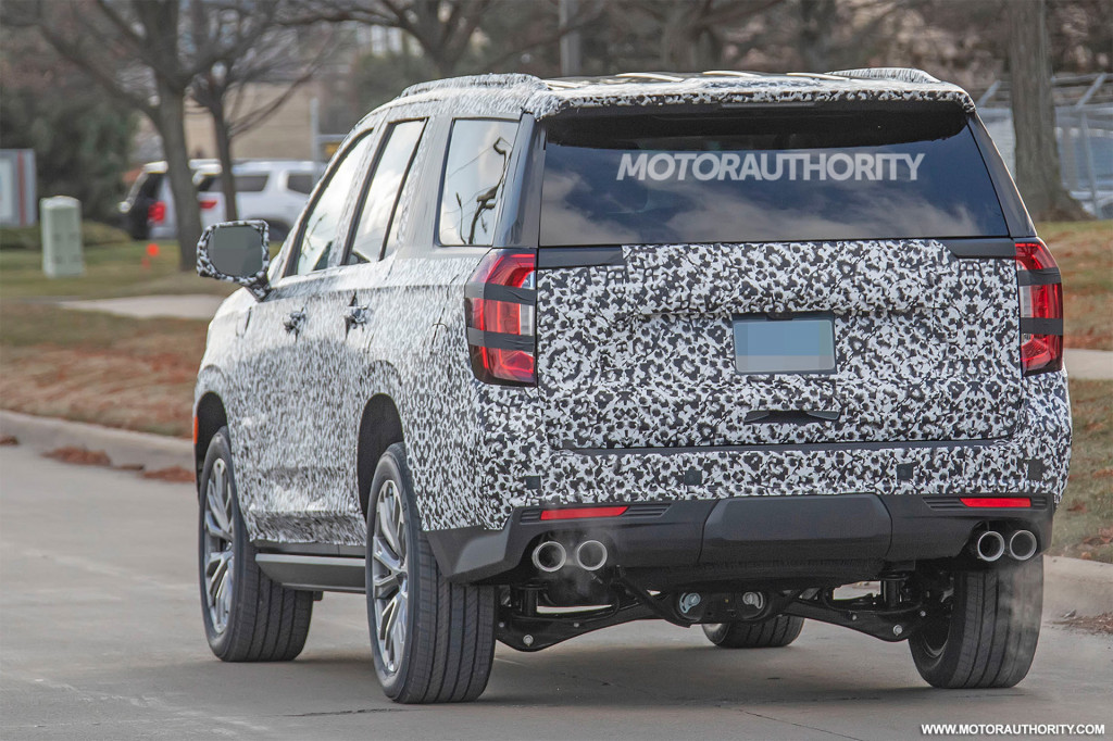 2021 GMC Yukon spy shots - Photo credit: S. Baldauf/SB-Medien 2021 GMC Yukon spy shots - Photo credit: S. Baldauf/SB-Medien