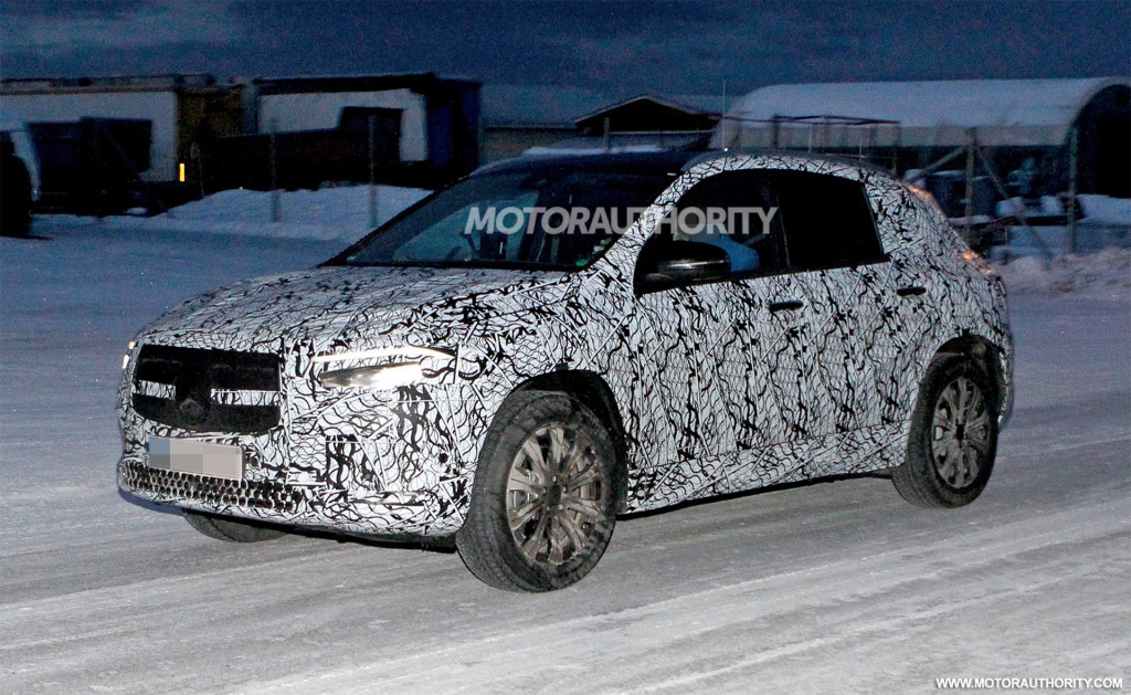 2021 Mercedes-Benz EQA spy shots - Photo credit: S. Baldauf/SB-Medien