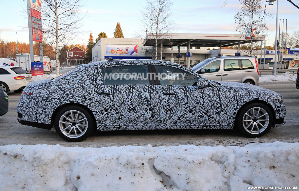 2021 Mercedes-Maybach S-Class spy shots - Photo credit: S. Baldauf/SB-Medien
