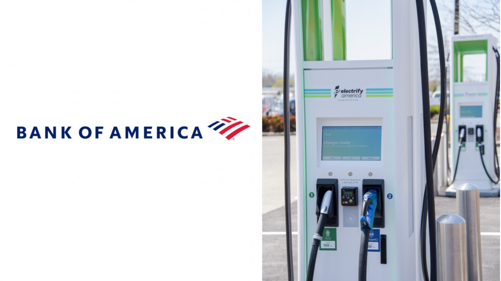 Electrify America charging at Bank of America Electrify America charging at Bank of America