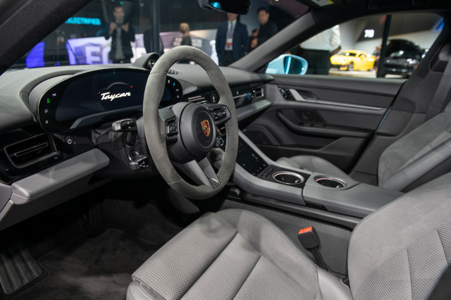 2020 Porsche Taycan 4S, 2019 LA Auto Show