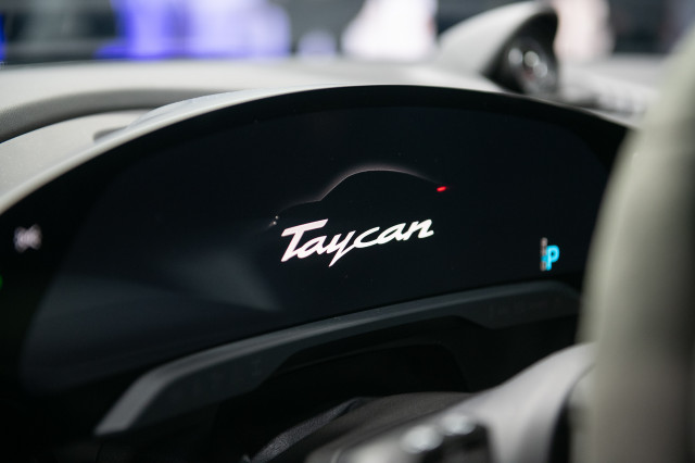 2020 Porsche Taycan 4S, 2019 LA Auto Show