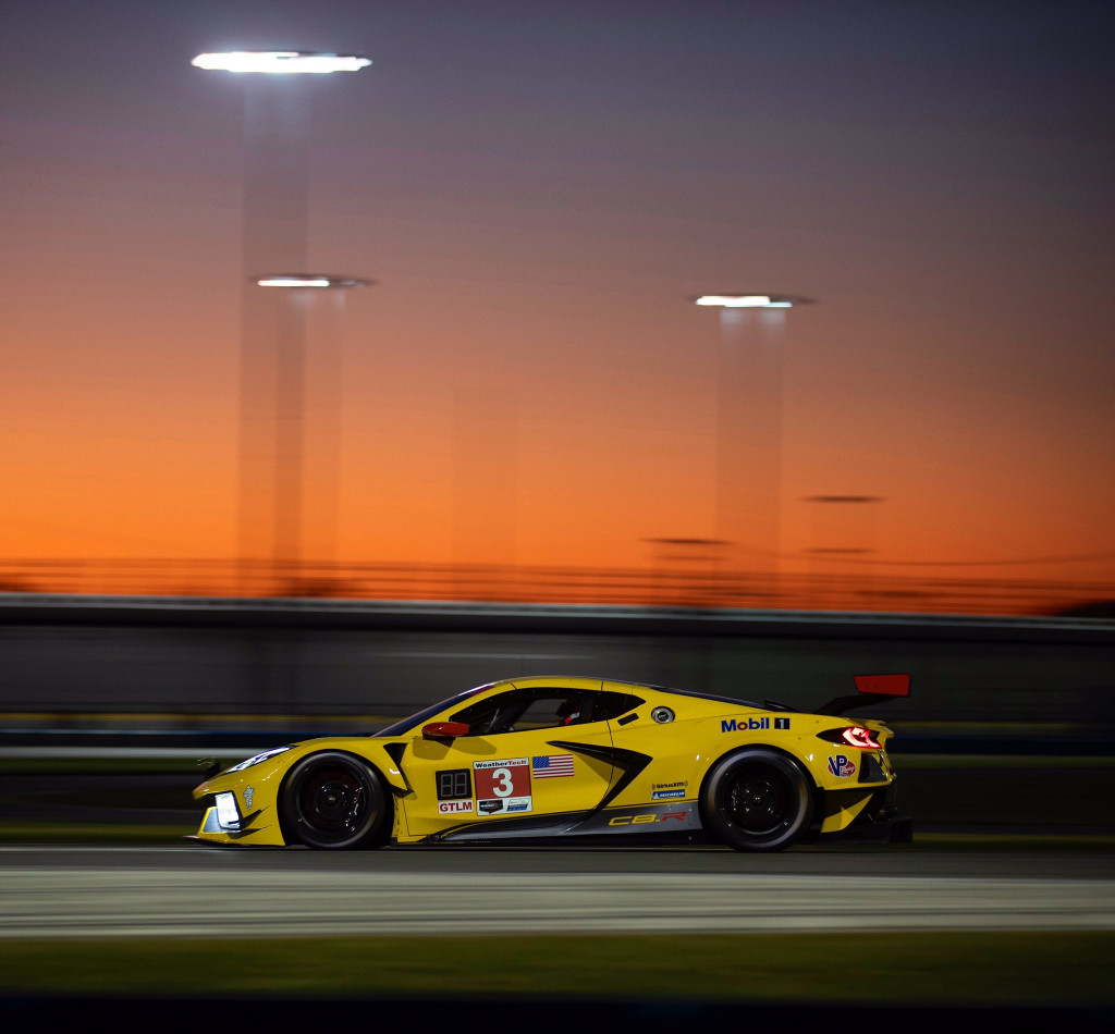 Yellow Chevrolet Corvette C8.R race livery, photo by Richard Prince Yellow Chevrolet Corvette C8.R race livery, photo by Richard Prince