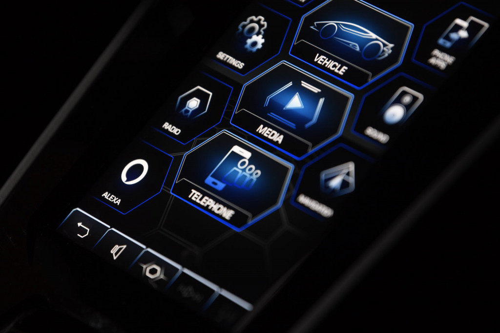 Amazon Alexa integration in 2020 Lamborghini Huracán EVO