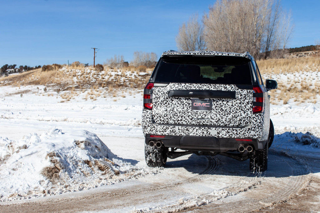 2021 GMC Yukon prototype