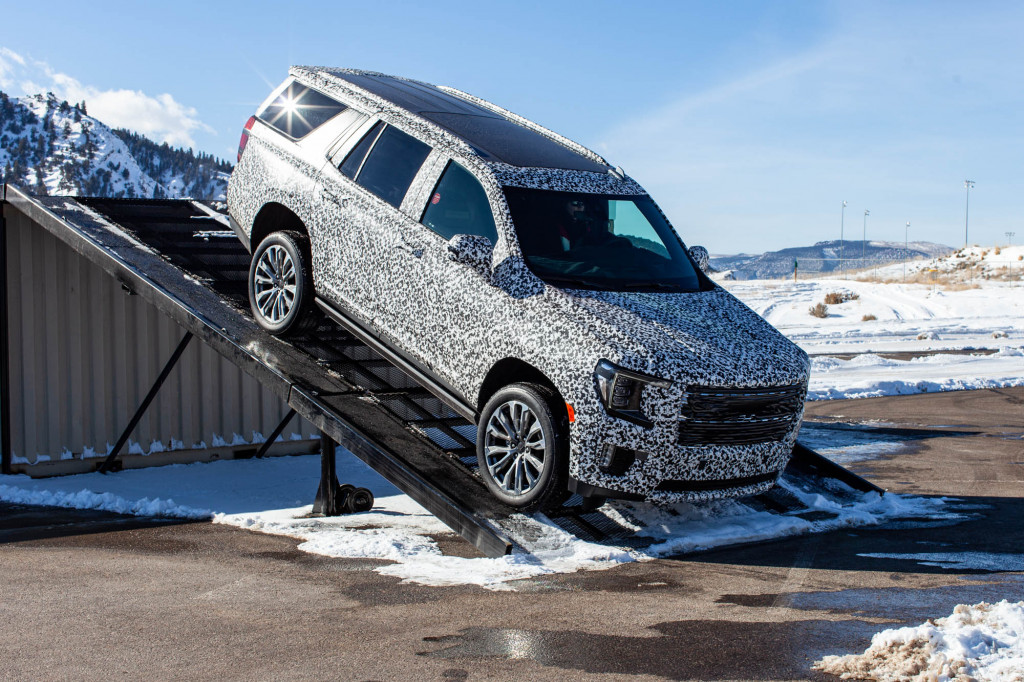 2021 GMC Yukon prototype